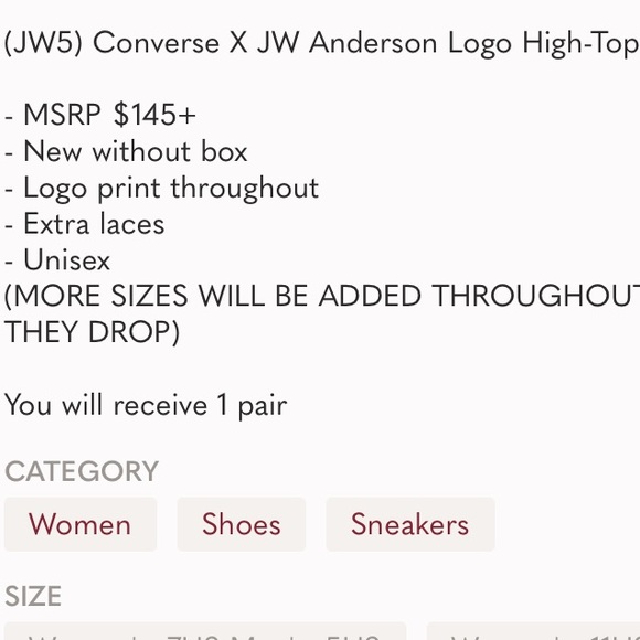 MENS SIZE 9 or LADIES SIZE 11 UNISEX - Picture 3 of 3